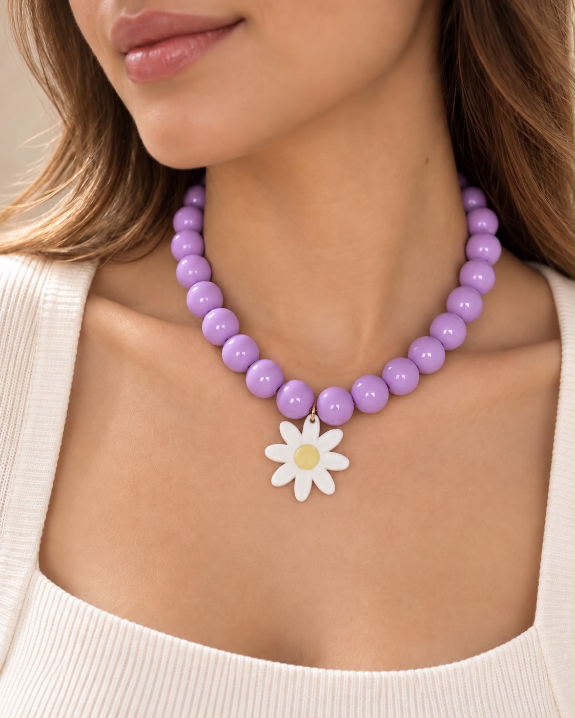COLLAR ABACO LILA