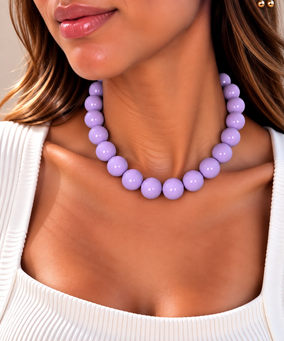 COLLAR ABACO LILA
