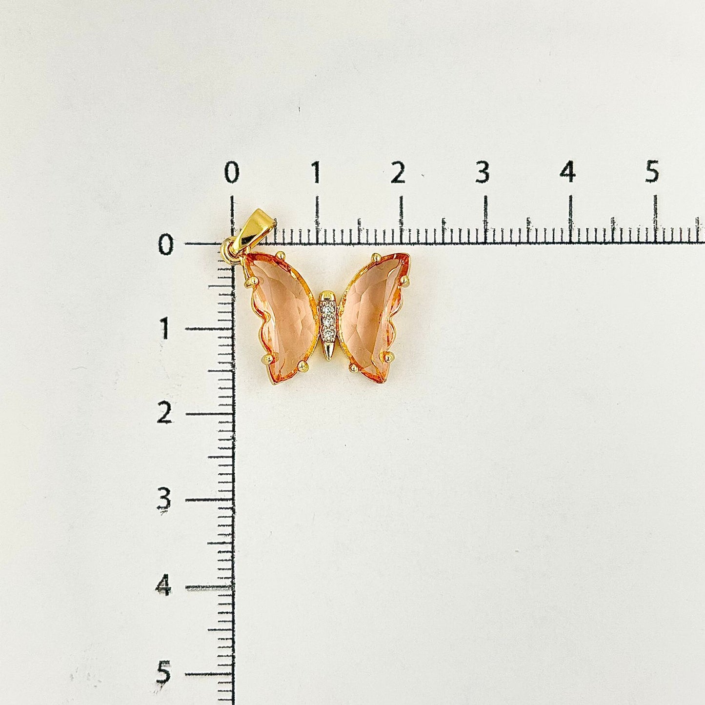 DIJE MARIPOSA ROSADA