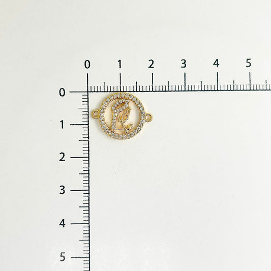 DIJE PULSERA VIRGEN