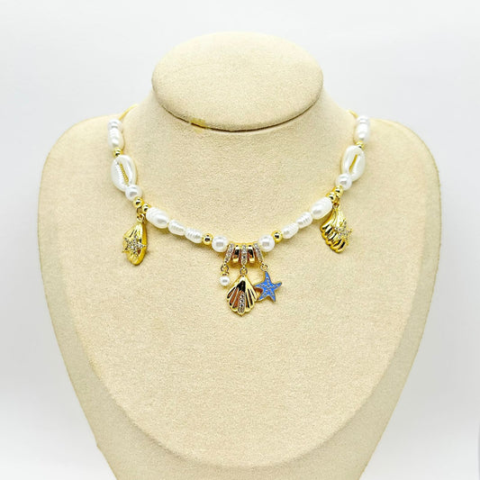 COLLAR MAR ESTRELLA AZUL
