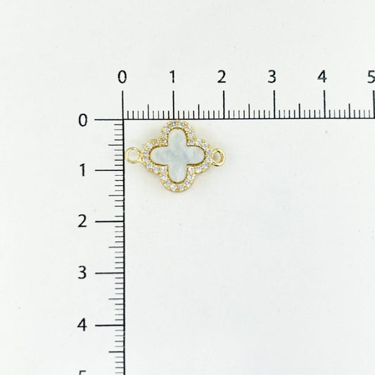 DIJE TREBOL PULSERAA BLANCO