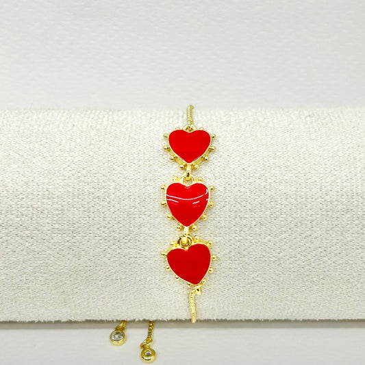 PULSERA CORAZONES
