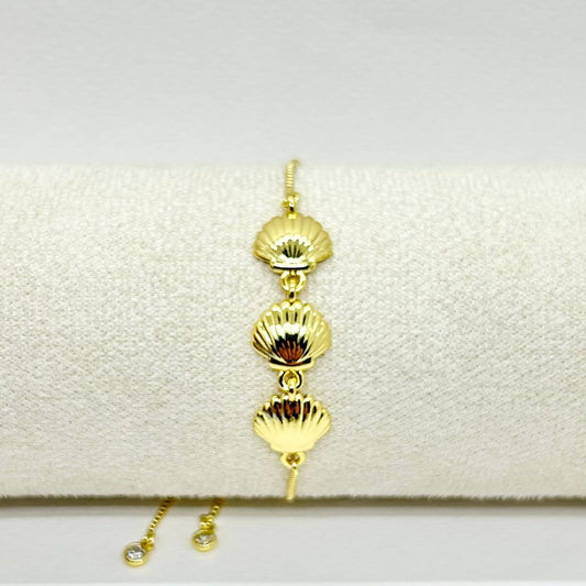 PULSERA TRES CONCHAS