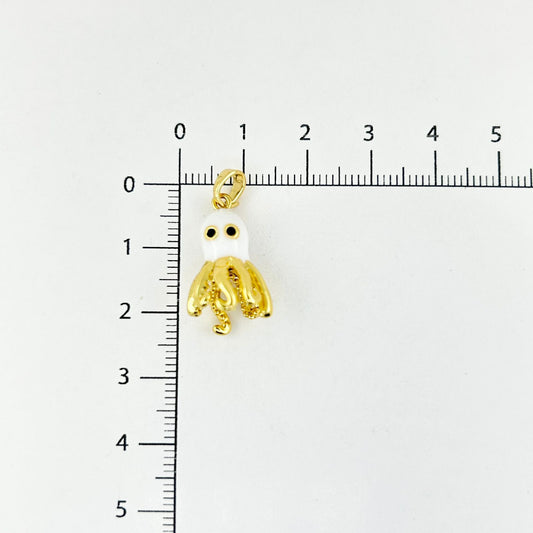DIJE PULPO BLANCO