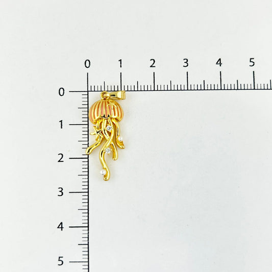 DIJE MEDUSA NARANJA