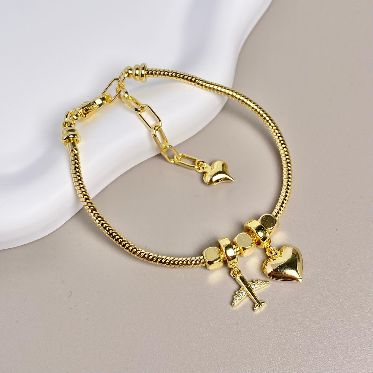 PULSERA CON DIJE DOBLE