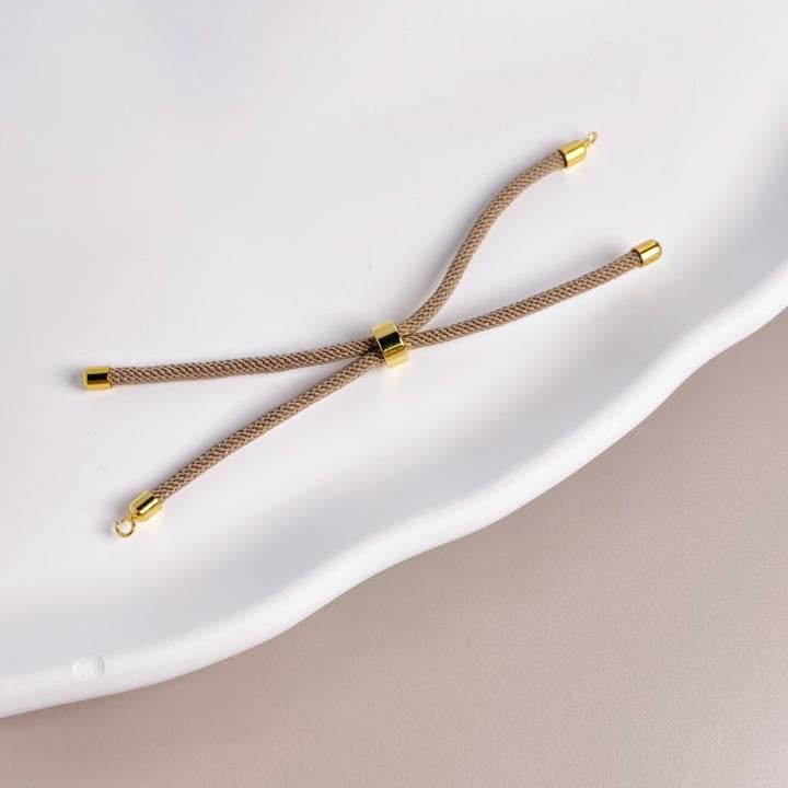 PULSERA DE ENSAMBLE CORDON CAFE