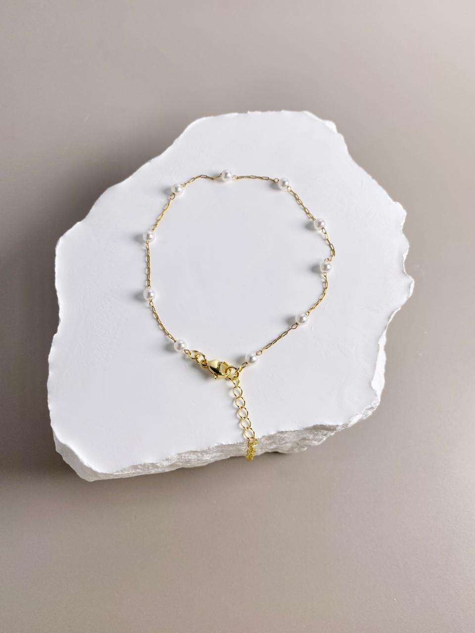 TOBILLERA PERLAS