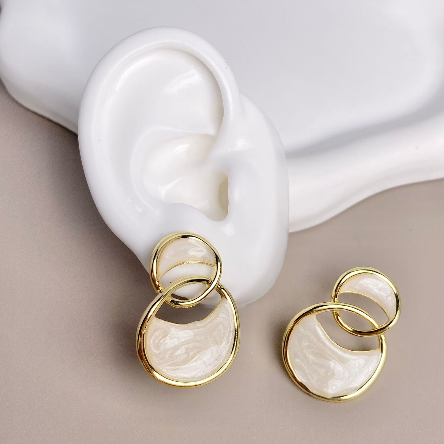 ARETE DOS CIRCULOS BLANCO