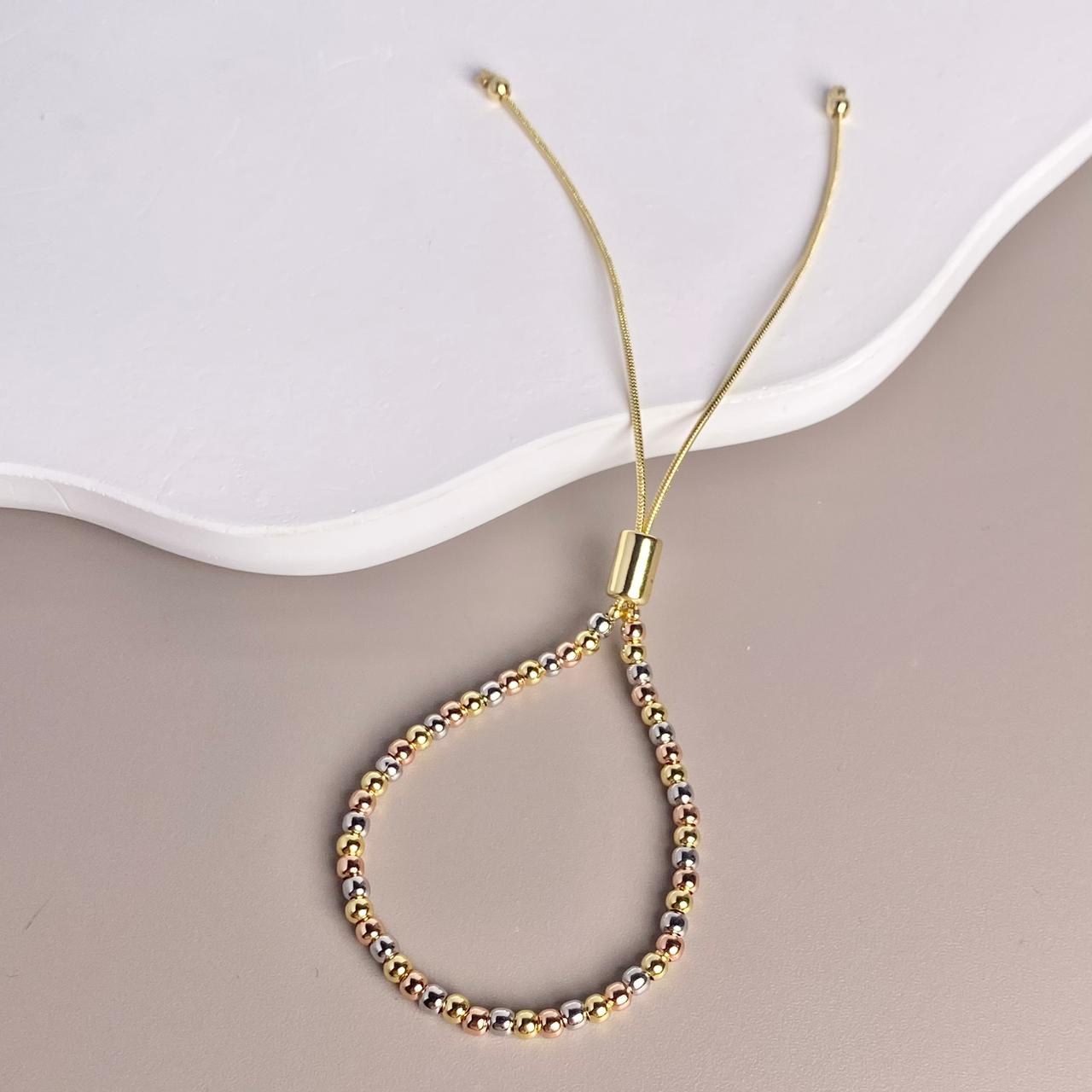 PULSERA TRES OROS #3