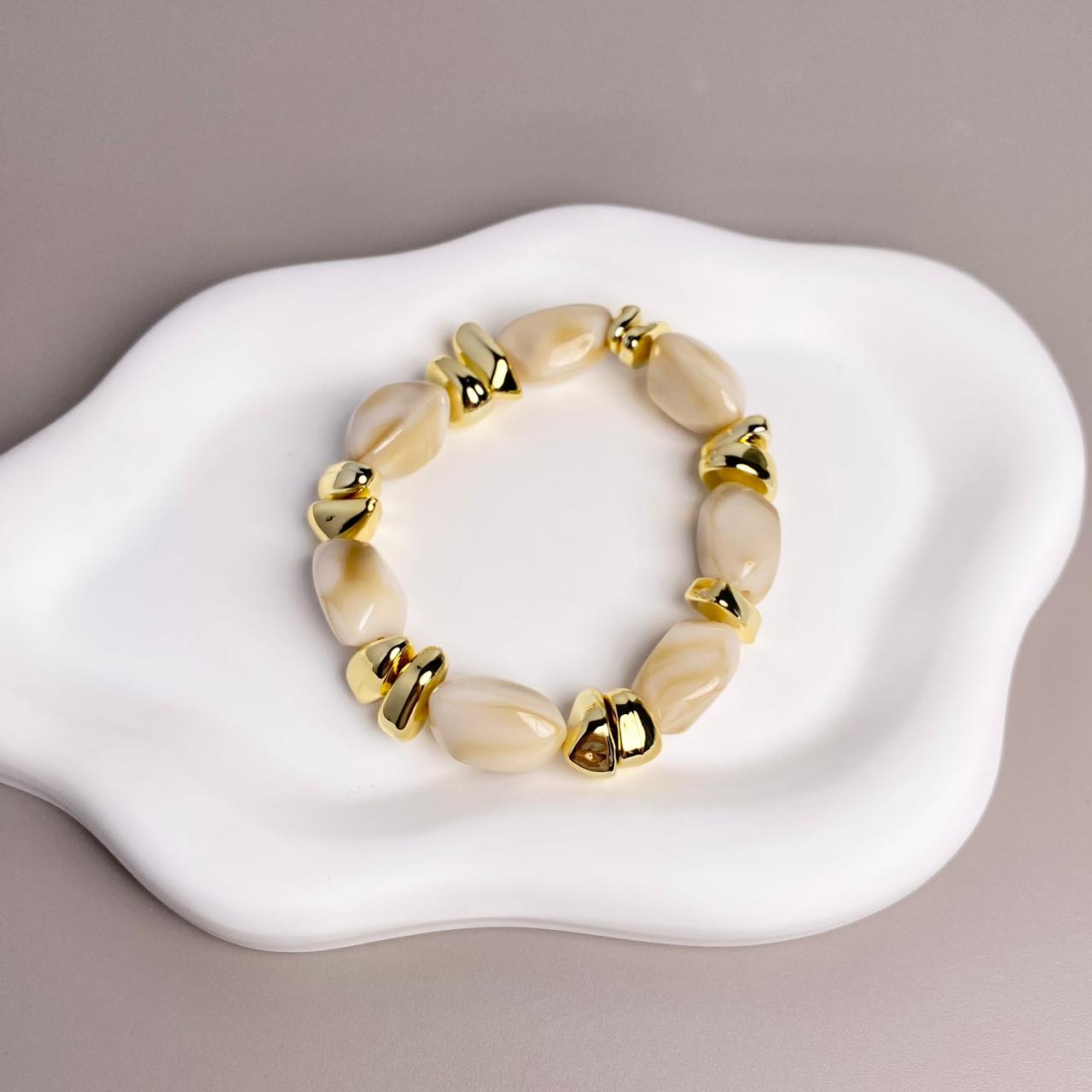 PULSERA BEIGE
