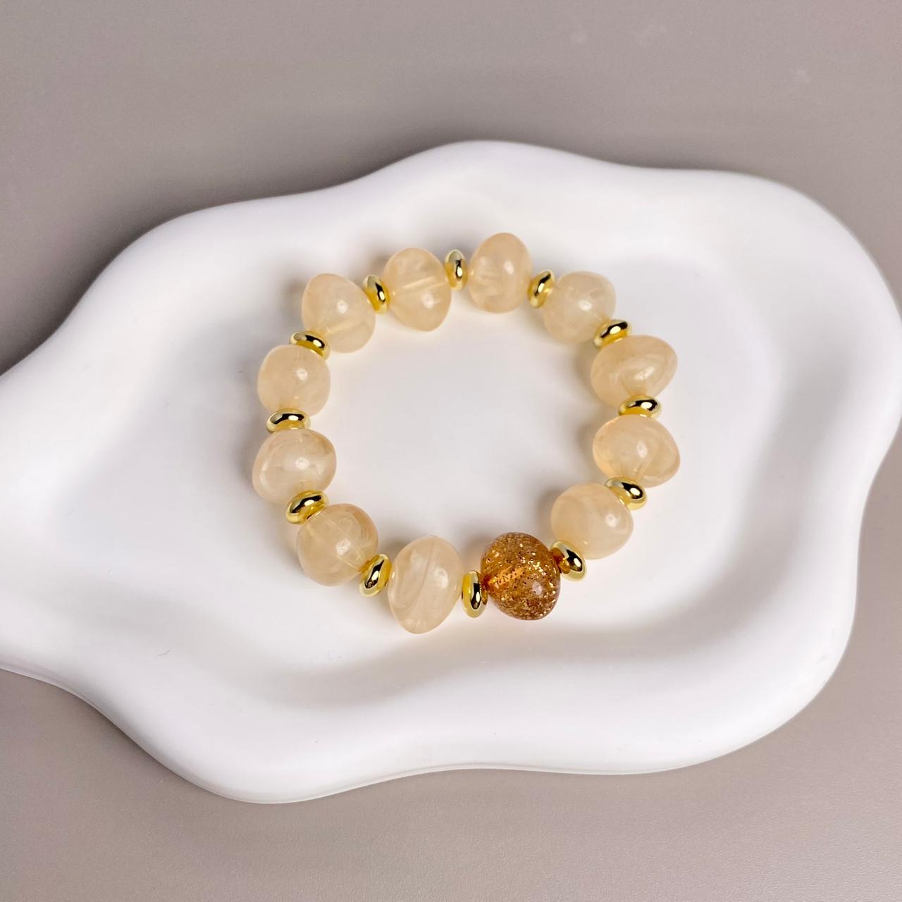 PULSERA BEIGE
