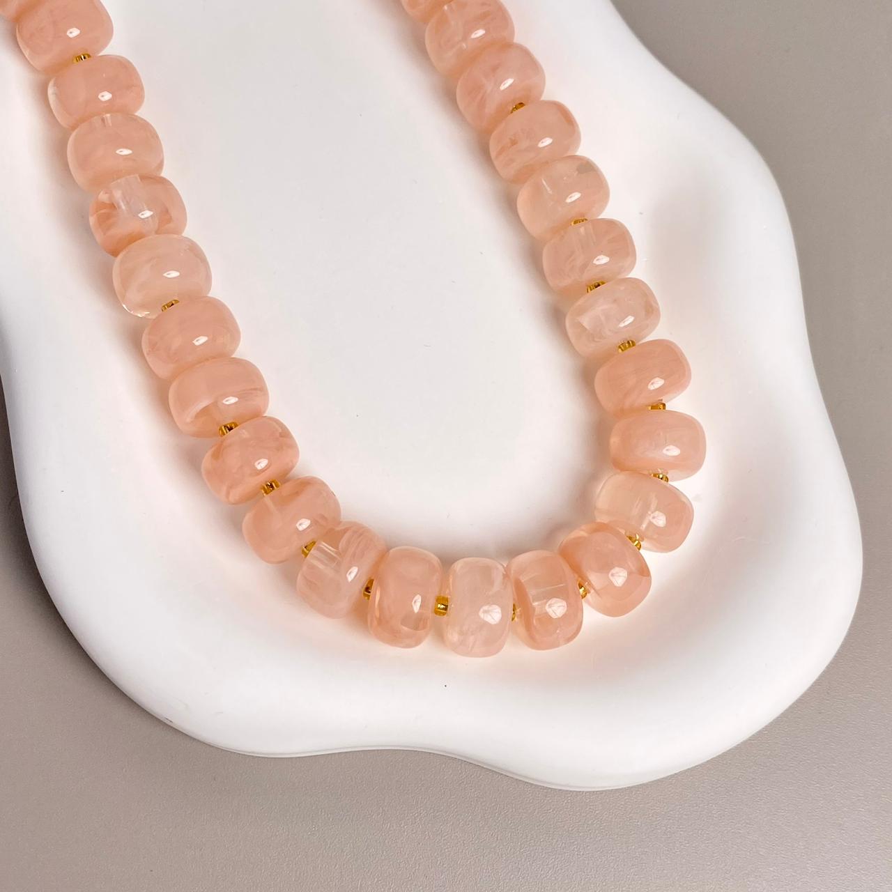 COLLAR ROSA