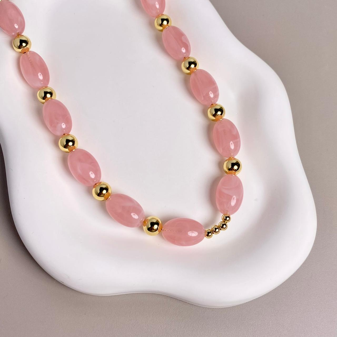 COLLAR ROSADO