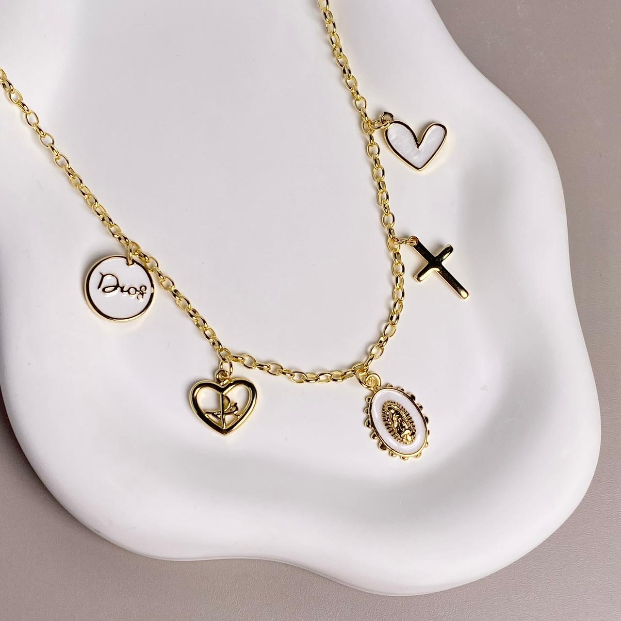 COLLAR CHARMS VIRGEN