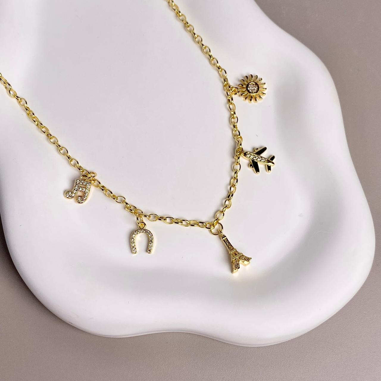 COLLAR CHARMS TORRE EIFFEL