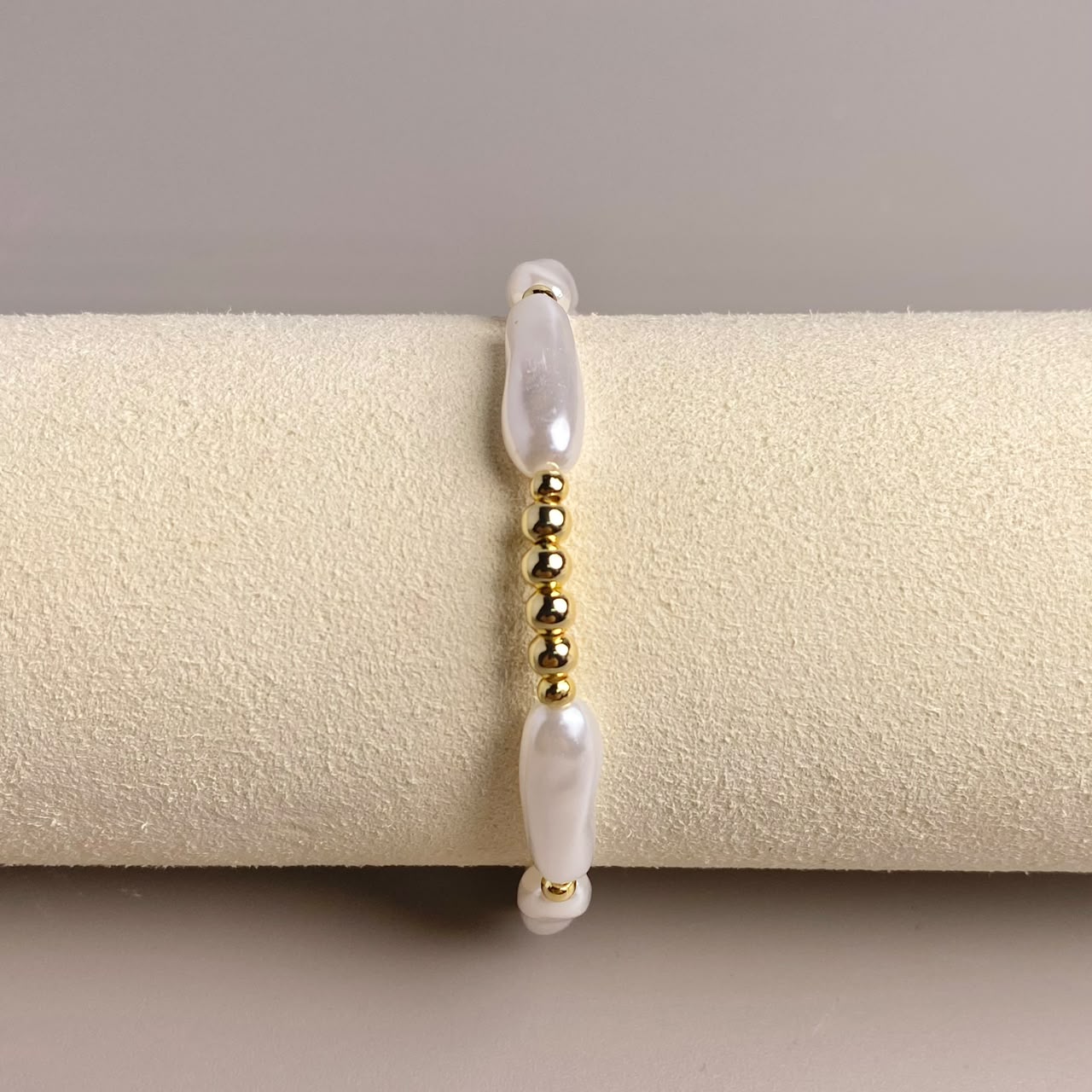 PULSERA PERLA Y BALIN