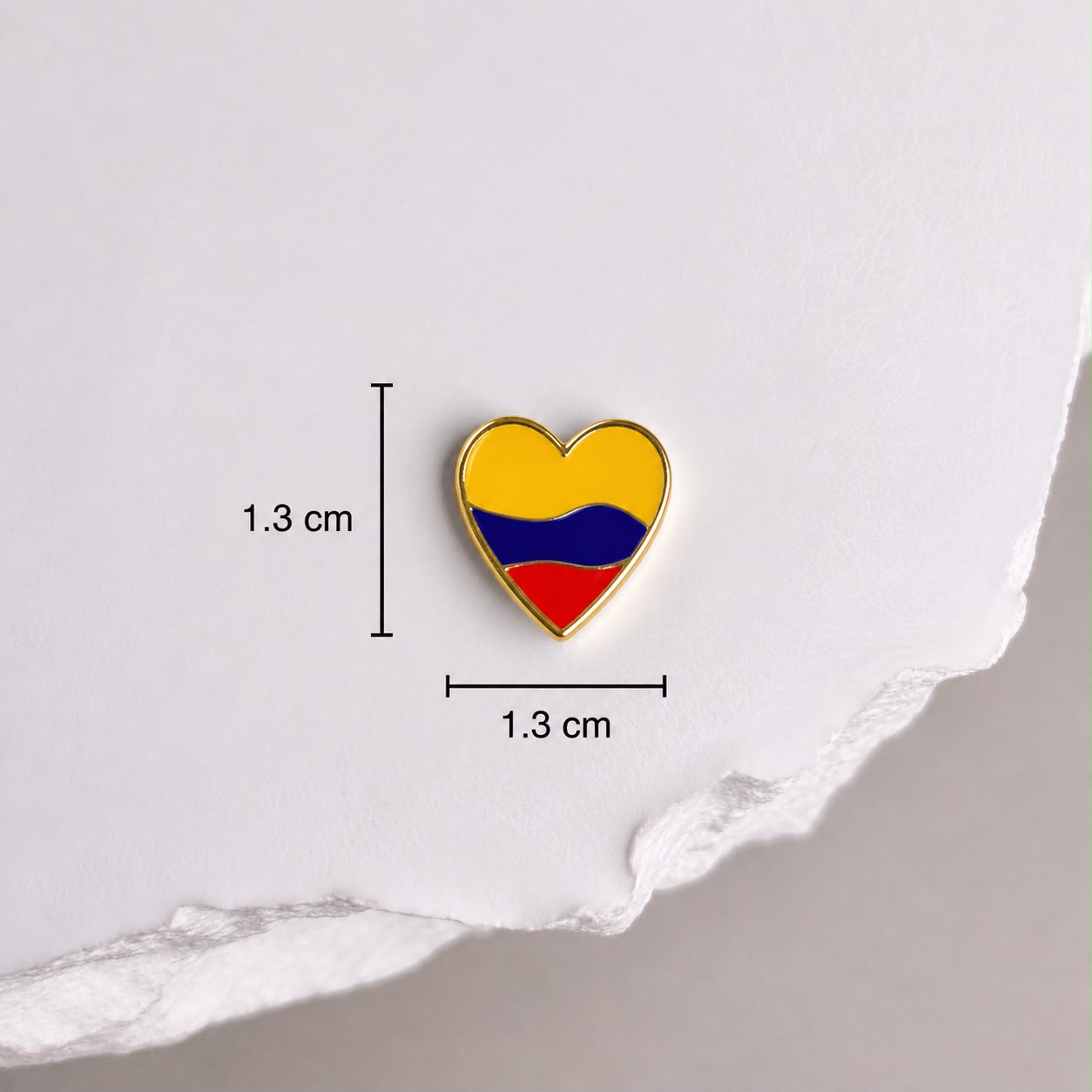 DIJE CORAZON COLOMBIA