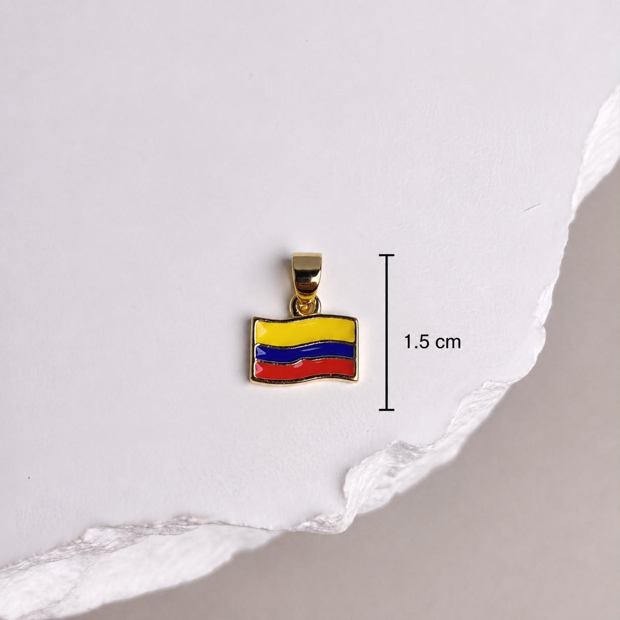 DIJE BANDERA COLOMBIA