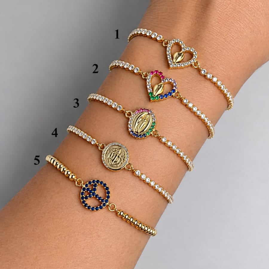 PULSERAS RELIGIOSAS (ESCOGE TU FAVORITA)