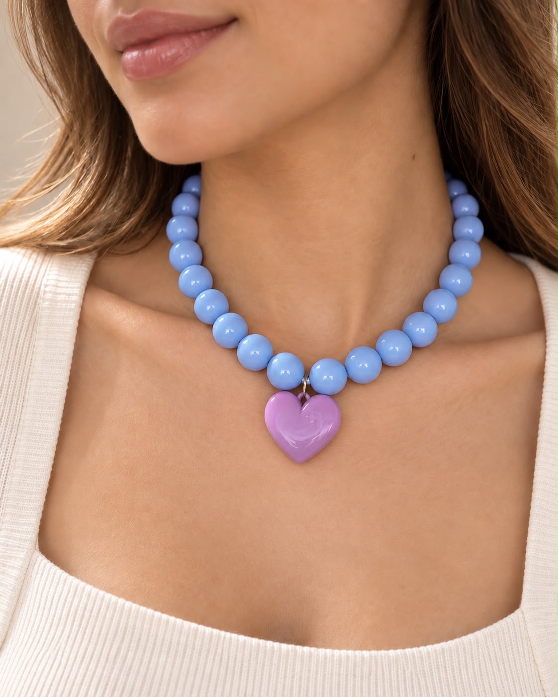 COLLAR ABACO AZUL
