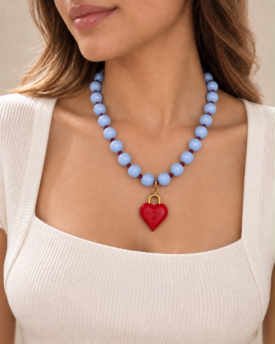 COLLAR ABACO AZUL