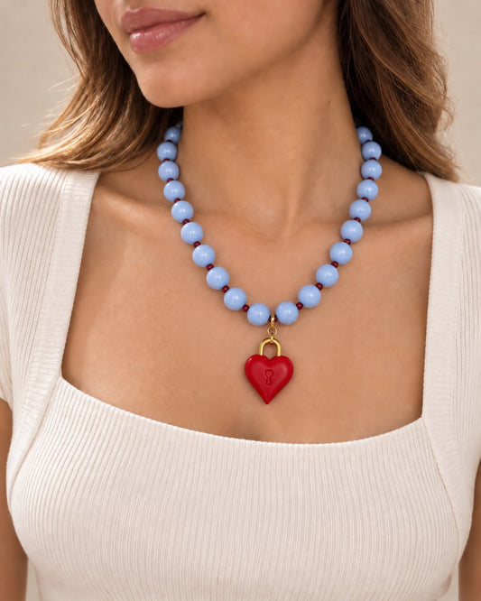COLLAR ABACO AZUL