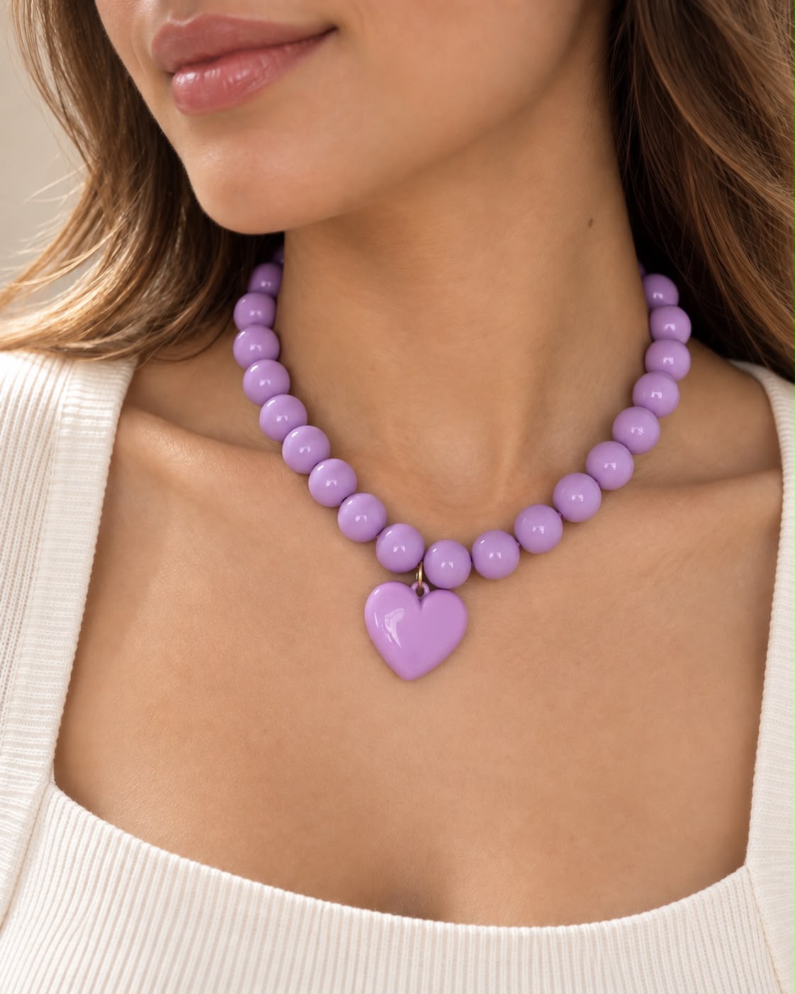 COLLAR ABACO LILA