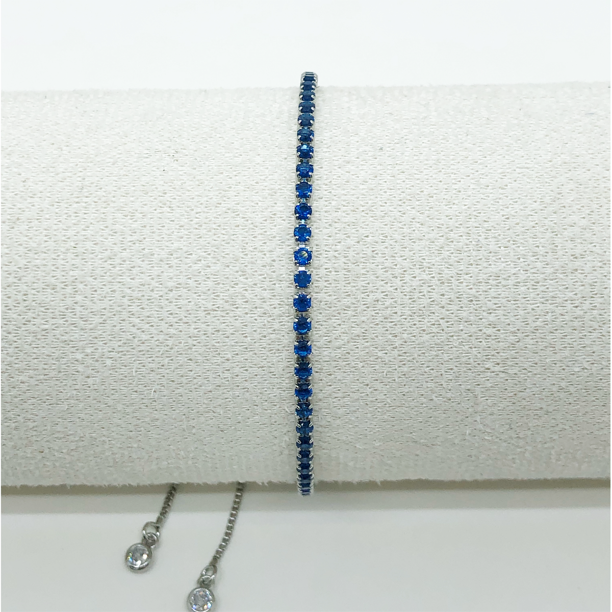 PULSERA CIRCON PLATEADO (ESCOGE TU FAVORITA)