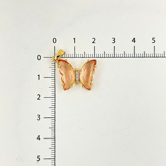 DIJE MARIPOSA ROSADA