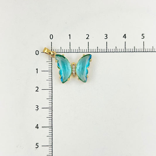 DIJE MARIPOSA AZUL