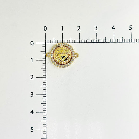 DIJE CIRCULO CORAZÓN