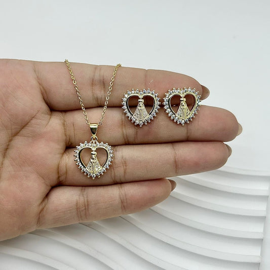 SET COMPLETO VIRGEN CORAZÓN