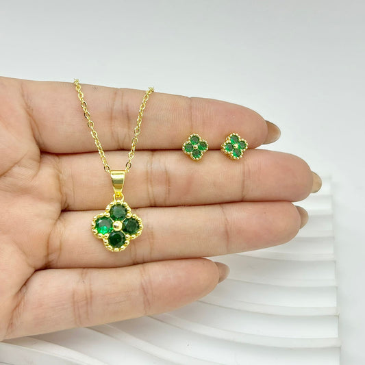 SET TREBOL VERDE
