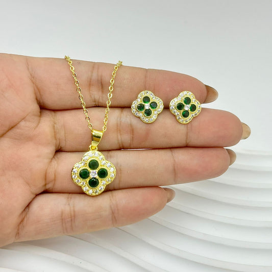 SET TREBOL VERDE