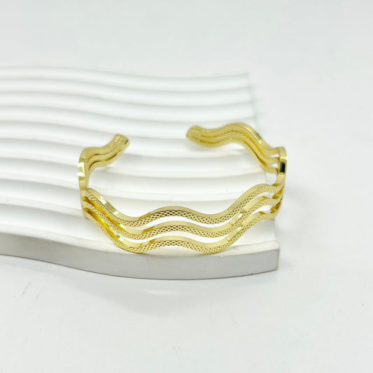 BRAZALETE TRES LINEAS CIRCON