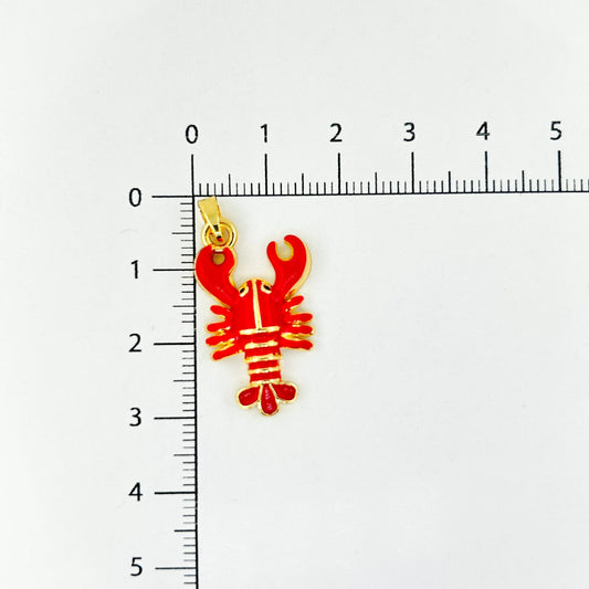 DIJE LANGOSTA ROJO