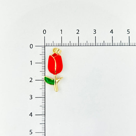 DIJE TULIPAN ROJO