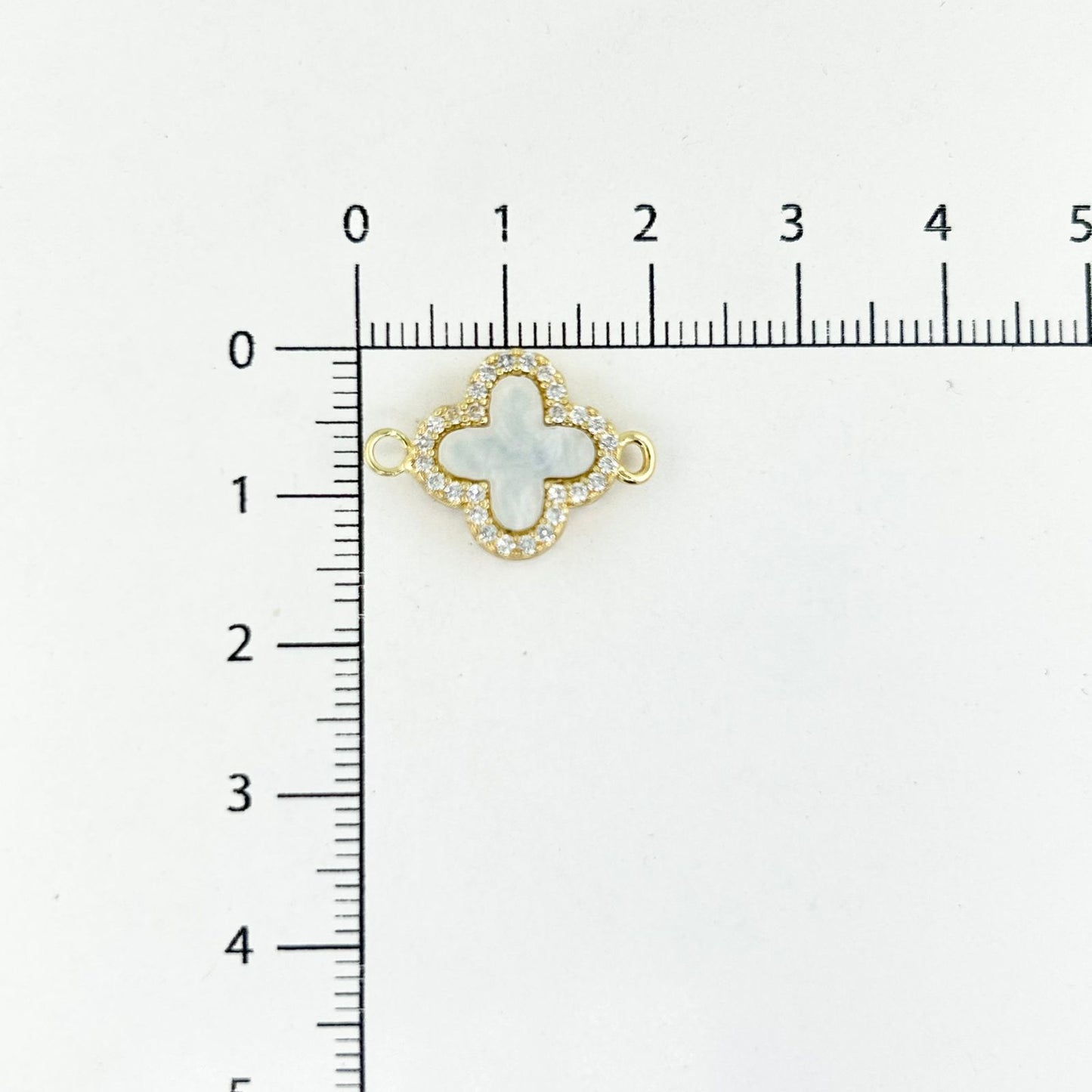 DIJE TREBOL PULSERAA BLANCO