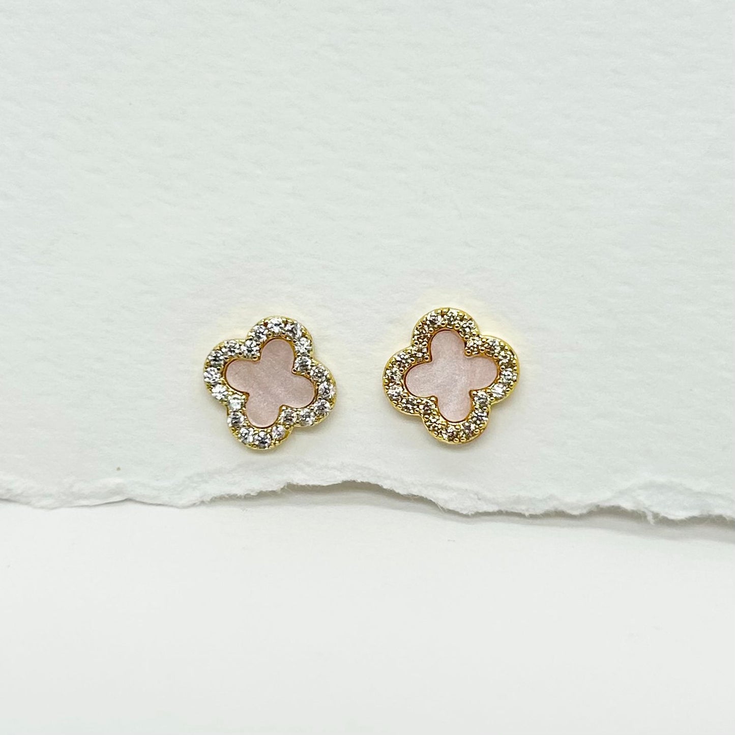 TOPO TREBOL ROSA PEQUEÑO