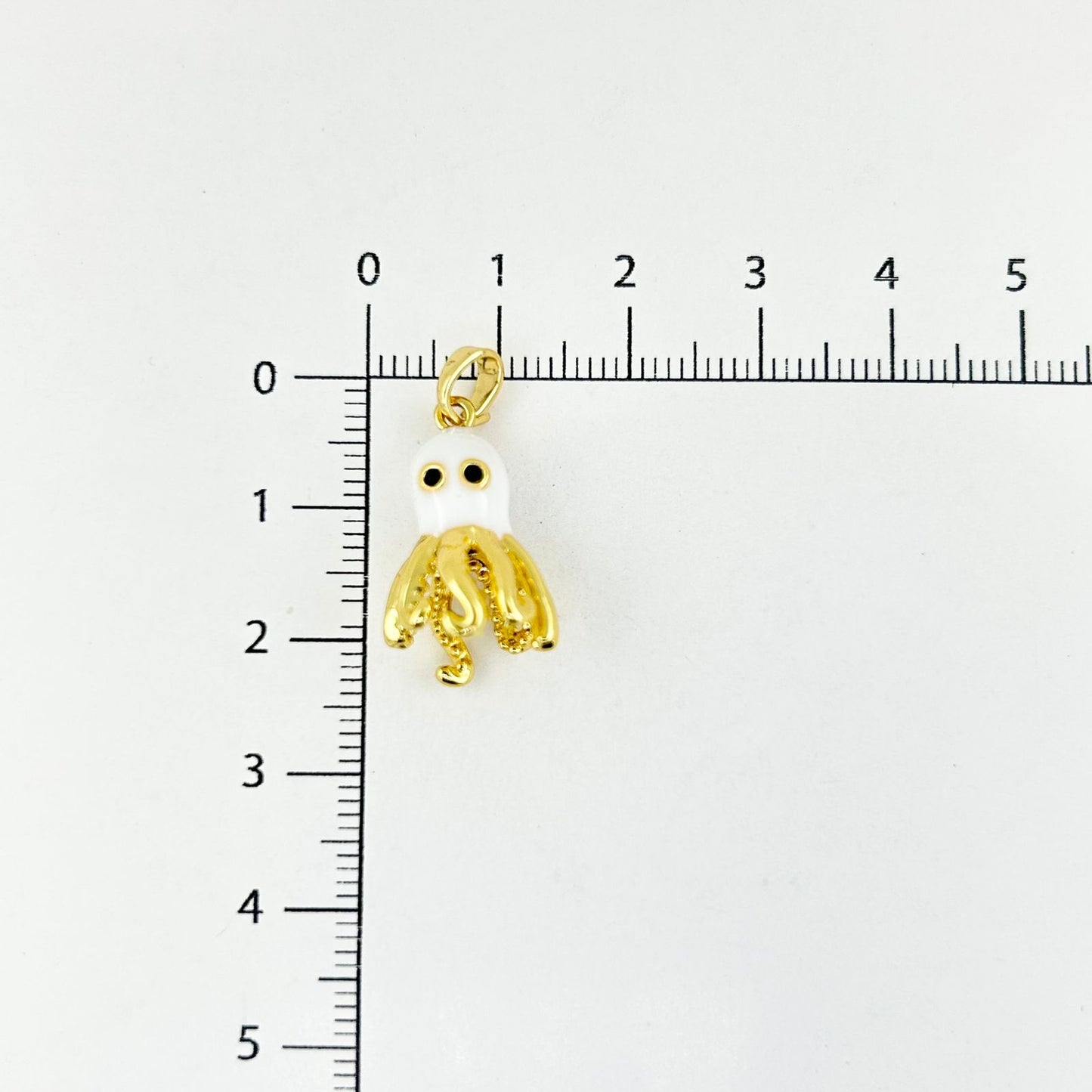 DIJE PULPO BLANCO