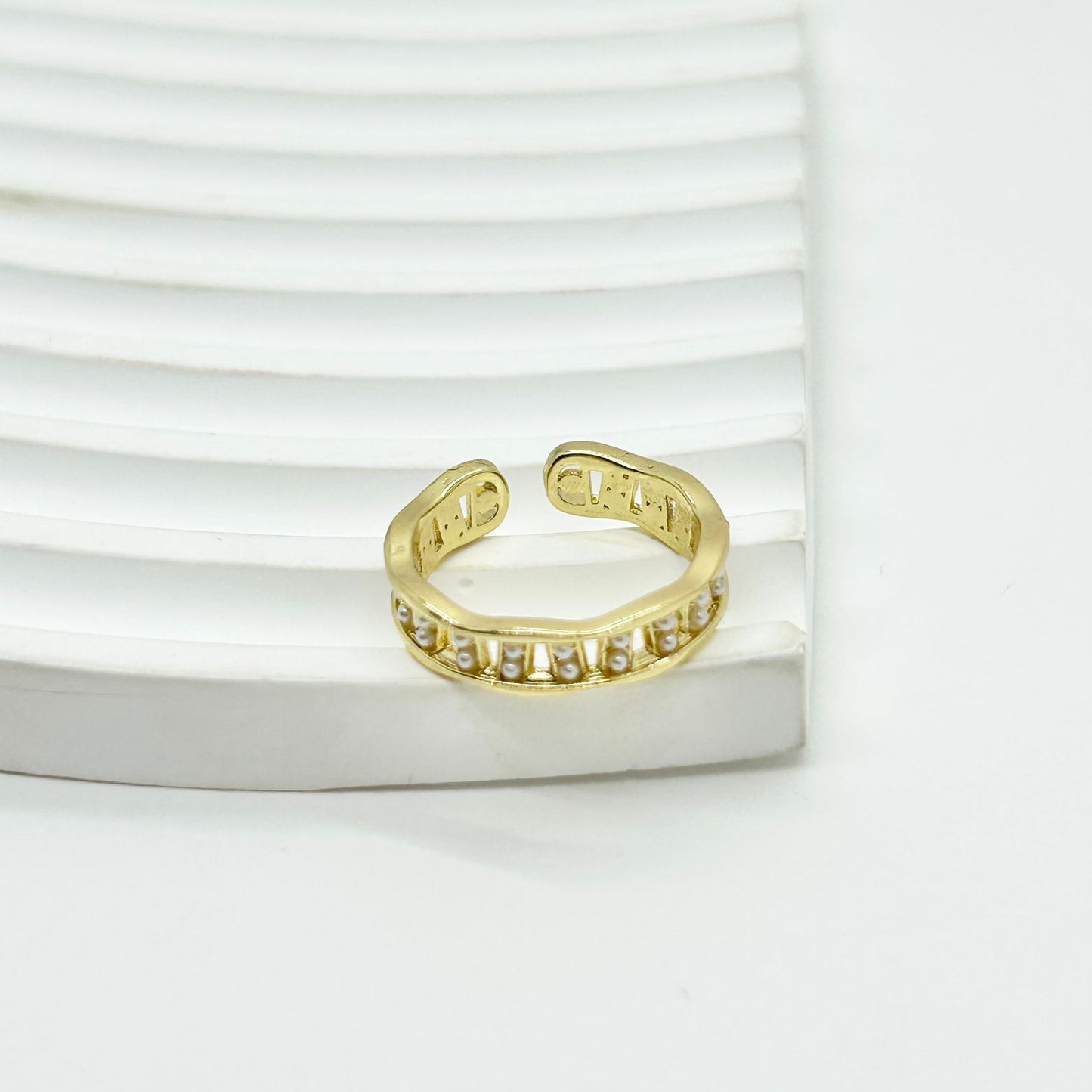 ANILLO PERLAS