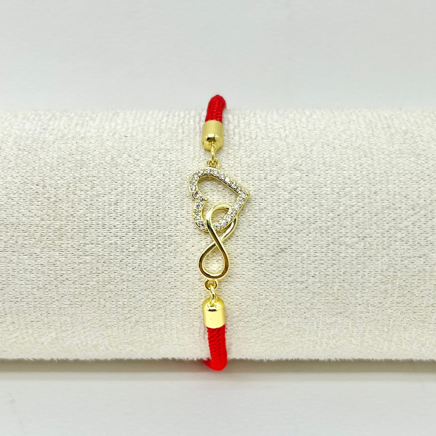 PULSERA CORAZON INFINITO