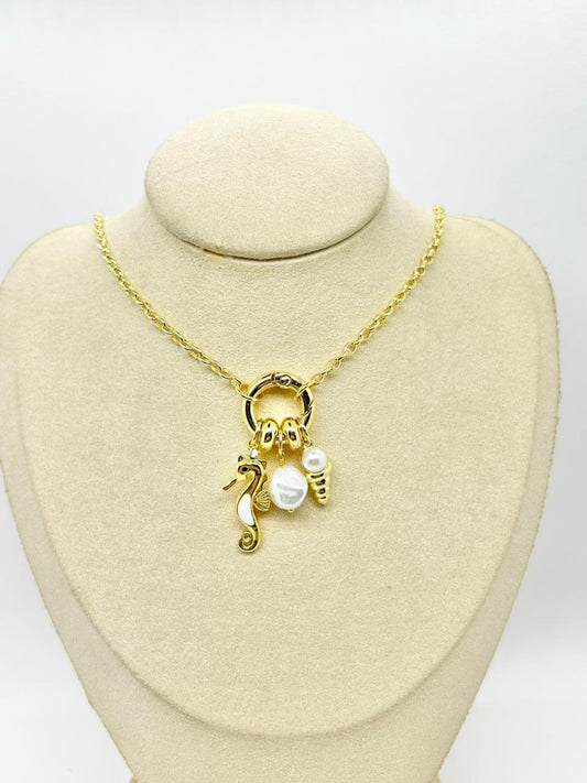 COLLAR BROCHE MARINERO MAR