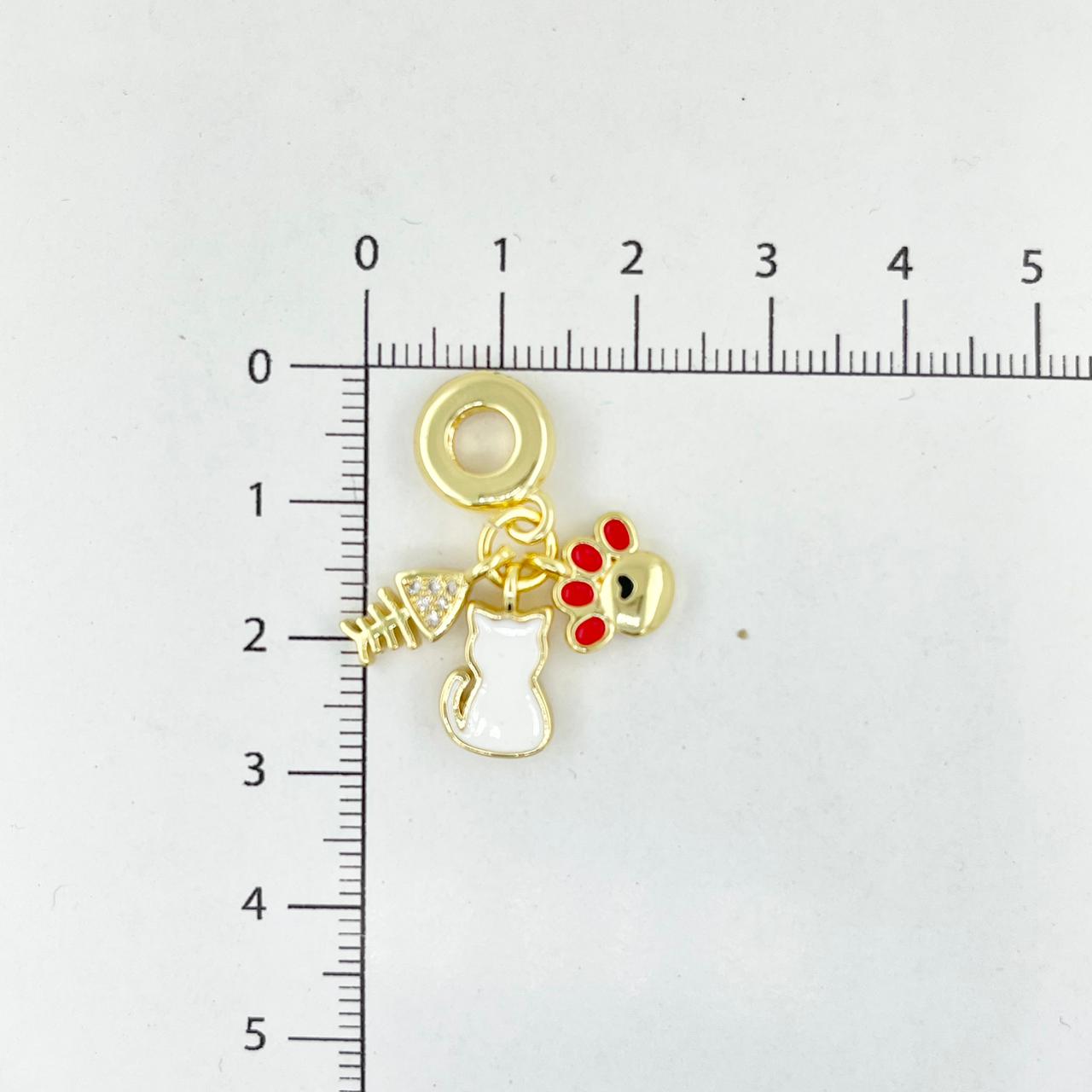 DIJE TIPO PANDORA GATO