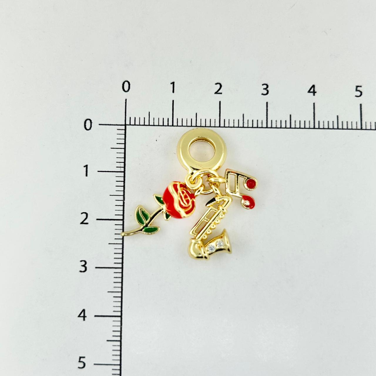 DIJE TIPO PANDORA MUSICA