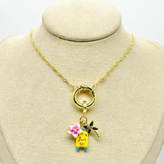 COLLAR BROCHE MARINERO VIAJE