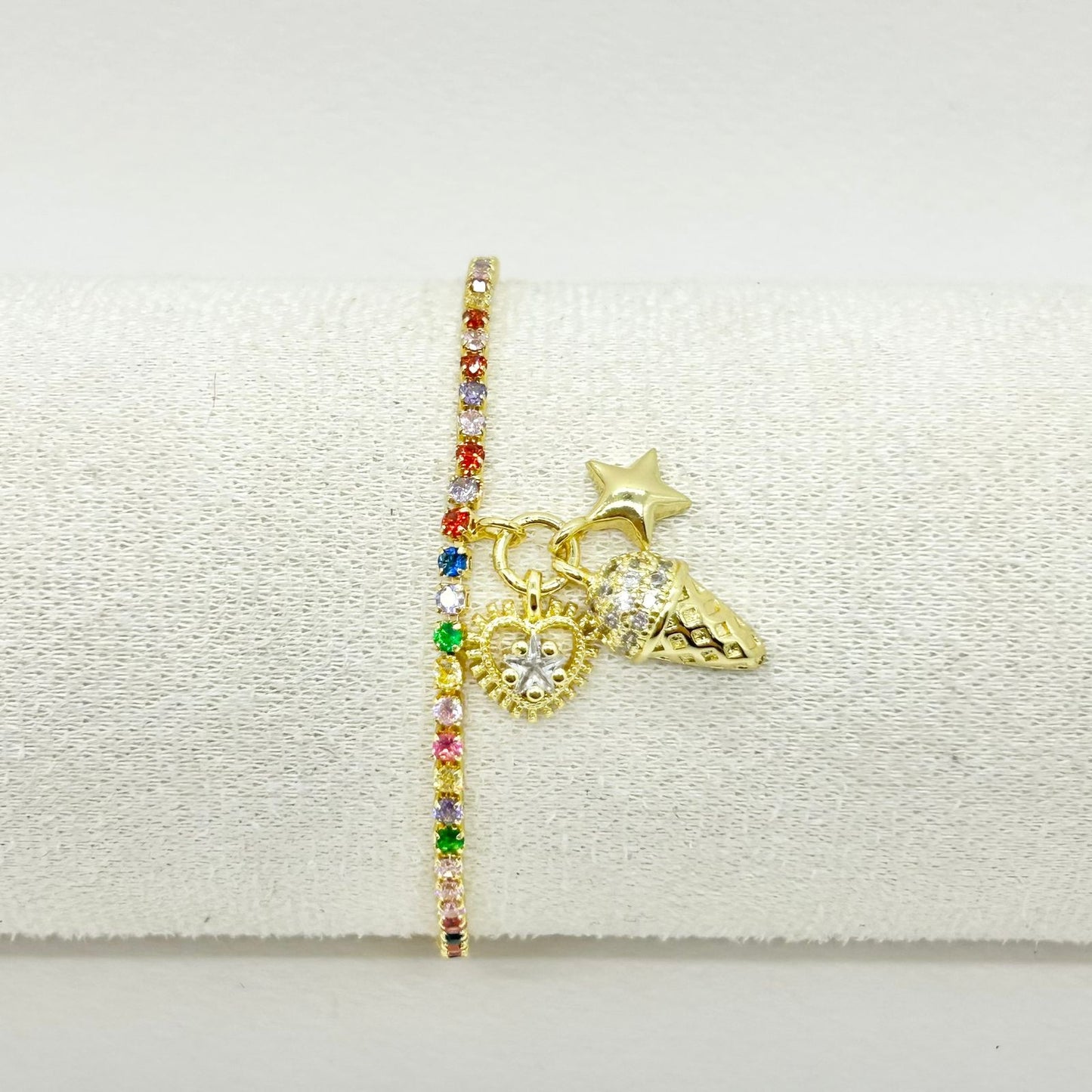 PULSERA CIRCON CON DIJES