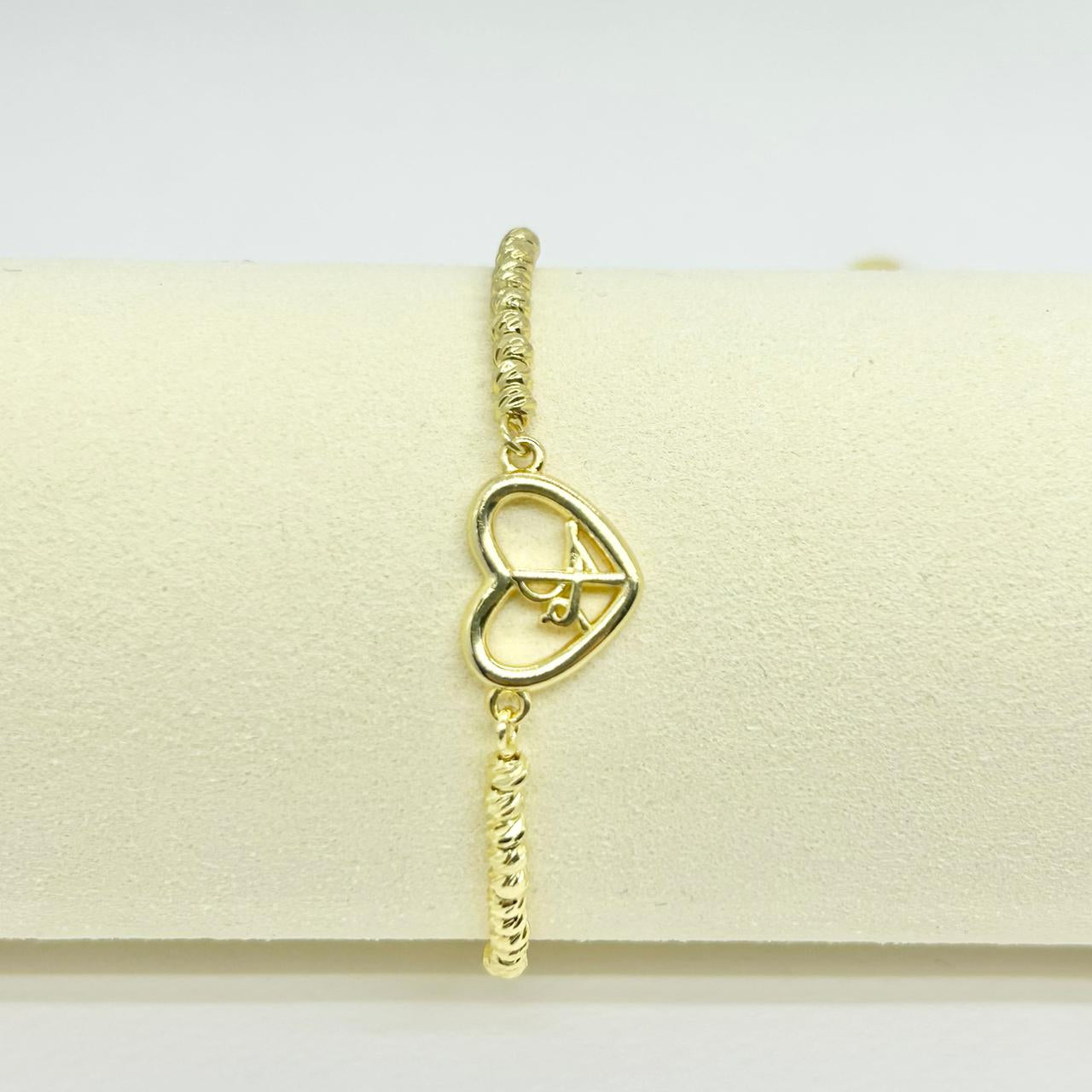 PULSERA DIJE CORAZON FE